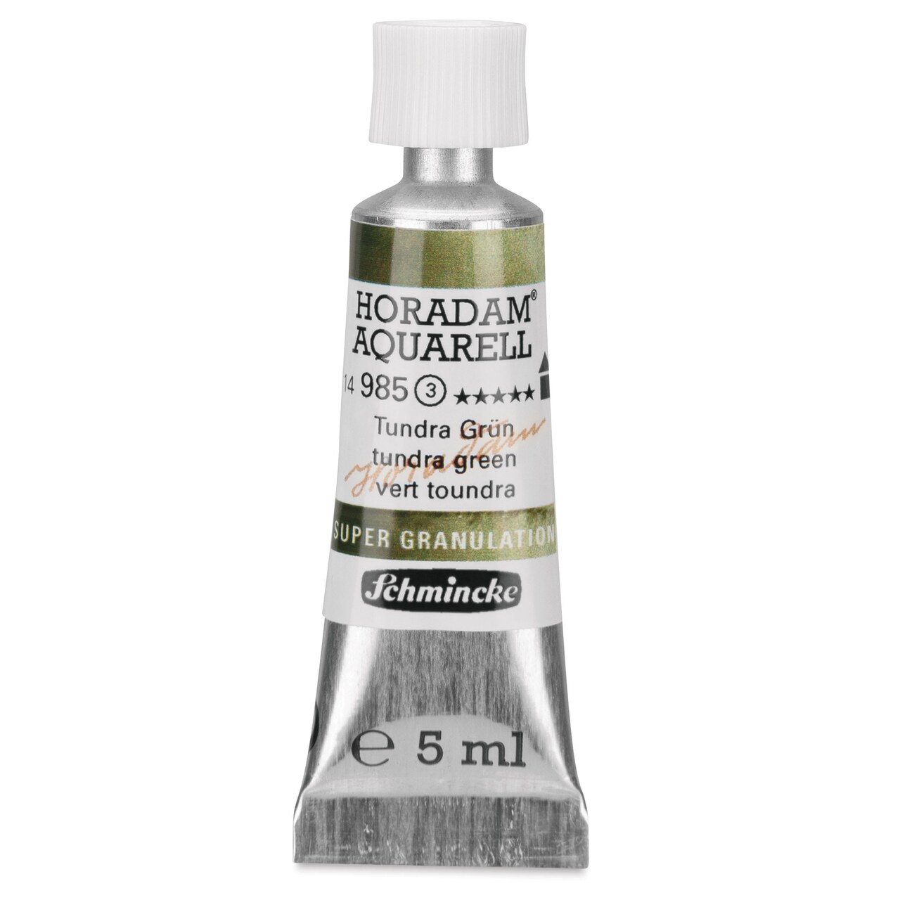 Schmincke Horadam Aquarell Artist Watercolor - Tundra Green, Supergranulation, 5 ml tube
